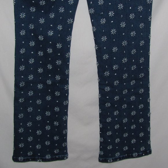 NWT Womens Anthropologie Pilcro & the Letterpress High Rise Bootcut Crop Jeans - Picture 8 of 14